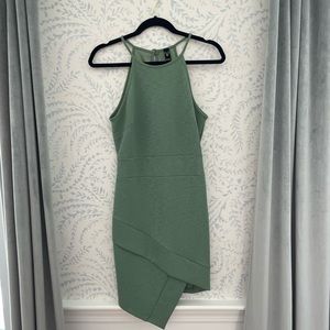 Green Formal Mini Dress